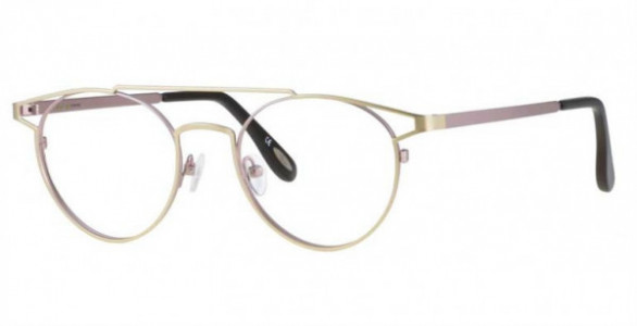 Glacee GL6864 Eyeglasses, C1 SHY GOLD/LT PINK