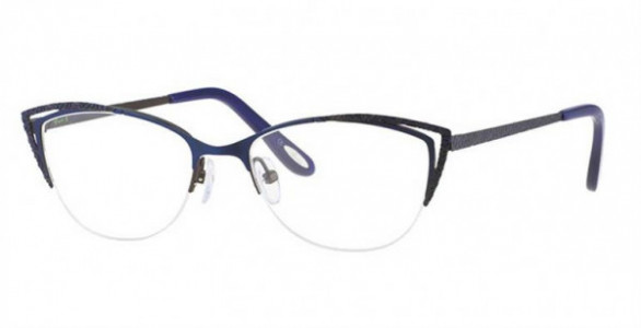 Glacee GL6859 Eyeglasses, C1 NAVY/BROWN