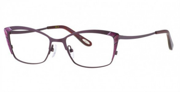 Glacee GL6858 Eyeglasses, C1 PURP/PNK EPOX/PNK