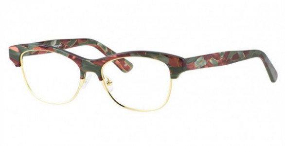 Glacee GL6854 Eyeglasses, C1 RED/GOLD