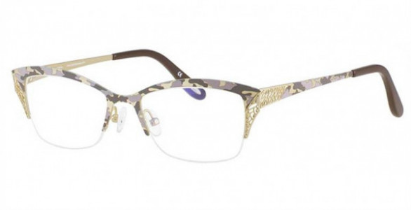 Glacee GL6837 Eyeglasses, C1 GOLD/CAMO