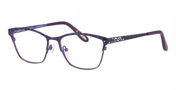 Glacee GL6835 Eyeglasses, C1 RED GREY/BLUE