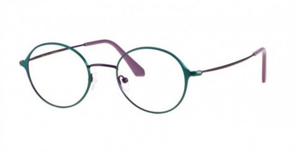Glacee GL6821 Eyeglasses, C1 TEAL/PURPLE
