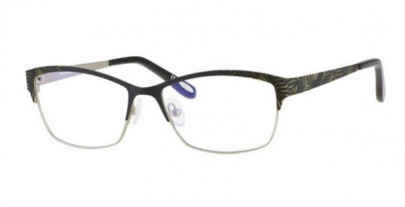Glacee GL6809 Eyeglasses, C1 BLACK/ZEBRA