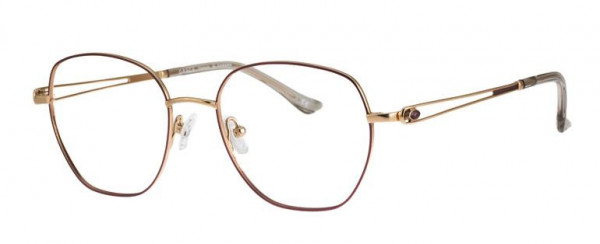 Grace G8172 Eyeglasses, C1 (T) RD/ROSE GLD