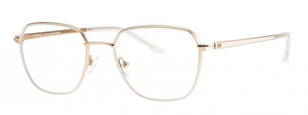 Grace G8171 Eyeglasses, C1 (T) WHT/ROSE GLD