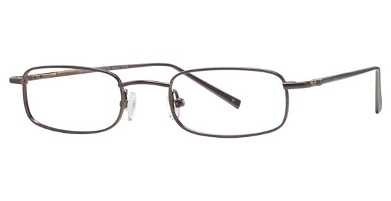 Hilco FRAMEWORKS 396 Eyeglasses, BRN Brown