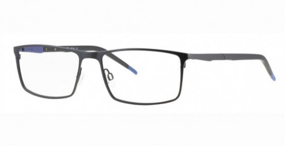 Gridiron DELTA Eyeglasses, C1 (T) MTBLK/BLUE