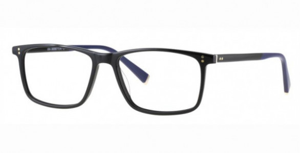 Gridiron FLINT Eyeglasses, C1 SHINY BLACK