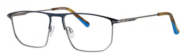 Gridiron POGUE Eyeglasses, C1 BLUE/GUN
