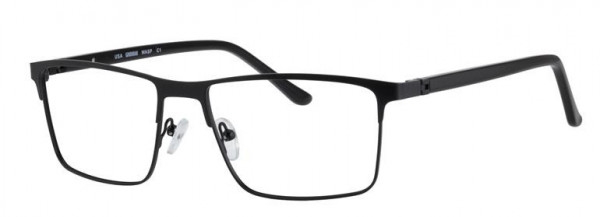 Gridiron WASP Eyeglasses, C1 BLACK