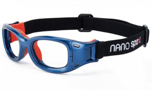 Nano Vista NSP12 Eyeglasses, NSP120349 PEARL BLUE/ORANGE