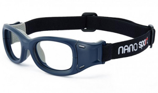 Nano Vista NSP12 Eyeglasses, NSP120452 MATTE NAVY/GREY