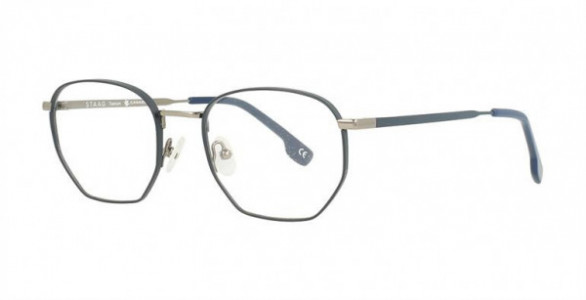 Staag SG-LEON Eyeglasses, C1(T)DARK BLUE/GUN