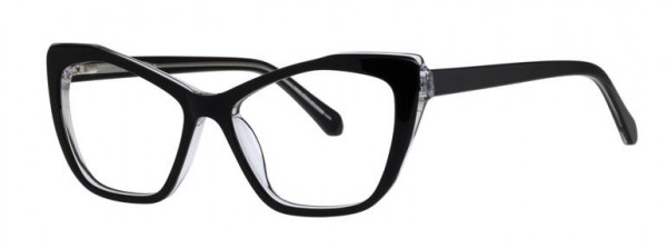 Vue V1098 Eyeglasses, C1 BLACK CRYSTAL