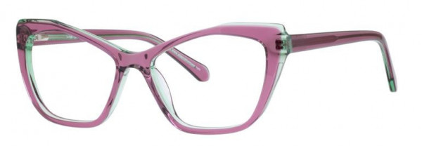 Vue V1098 Eyeglasses, C2 CRYSTAL PURPLE
