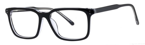 Vue V1092 Eyeglasses, C2 BLACK CRYSTAL