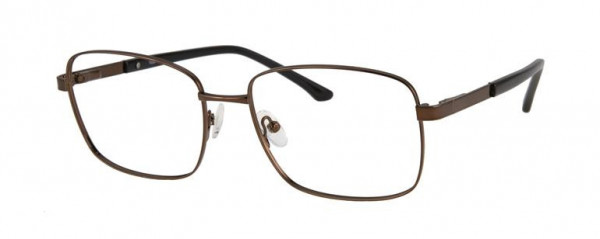 Vue V1038 Eyeglasses, C2 DARK BROWN