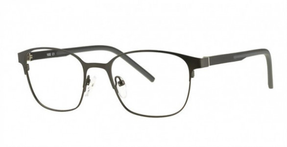 Vue V1032 Eyeglasses, 1032-1 MT GUN/BLACK