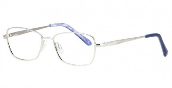 Vue V1023 Eyeglasses, C2 SILVER
