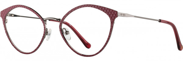 Cinzia Designs Cinzia Ophthalmic 5169 Eyeglasses, 2 - Cranberry / Graphite