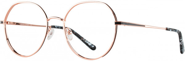 Cinzia Designs Cinzia Ophthalmic 5172 Eyeglasses, 1 - Rose Gold / Black