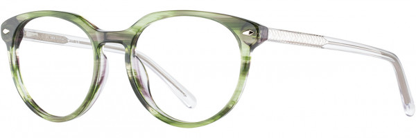 Adin Thomas Adin Thomas 630 Eyeglasses, 2 - Olive / Crystal