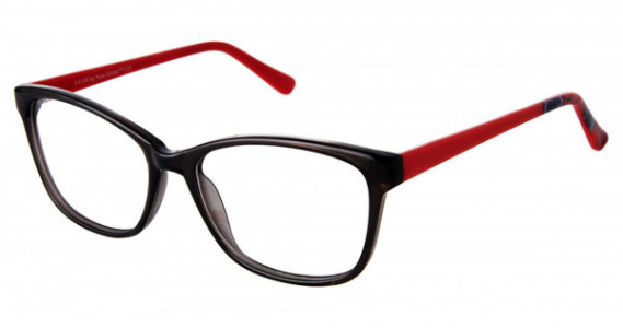 New Globe L4100 Eyeglasses, BLACK