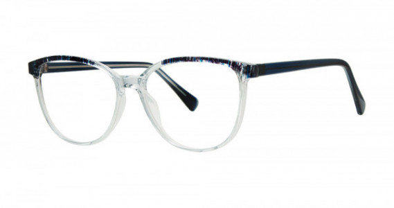 Modern Optical PASSPORT Eyeglasses, Blue/Crystal