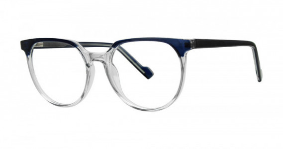 Modern Optical REVIVAL Eyeglasses, Navy/Blue Crystal
