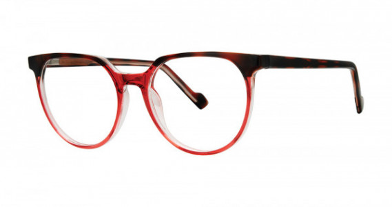 Modern Optical REVIVAL Eyeglasses, Tortoise/Red Crystal