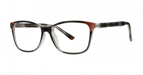 Modern Optical UNEXPECTED Eyeglasses, Olive Crystal/Brown