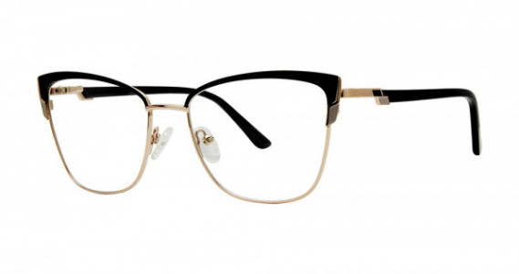 Modern Art A629 Eyeglasses, Black/Ivory/Gold