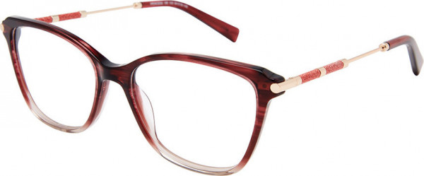 Exces PRINCESS 186 Eyeglasses, 103 BURGUNDY FADE -