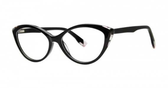 Genevieve REMINISCE Eyeglasses, Black/Pink