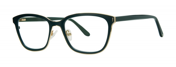Genevieve SILHOUETTE Eyeglasses, Matte Jade/Gold/Olive
