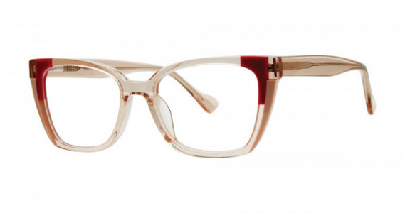 Genevieve TALIA Eyeglasses, Pink Crystal/Fuchsia/Blush