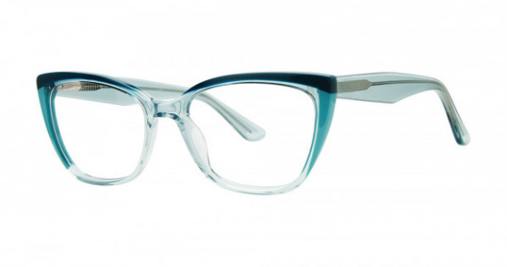 Genevieve OCCASION Eyeglasses, Blue/Light Blue Crystal