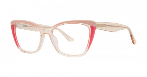 Genevieve OCCASION Eyeglasses, Pink Crystal/Fuchsia/Blush