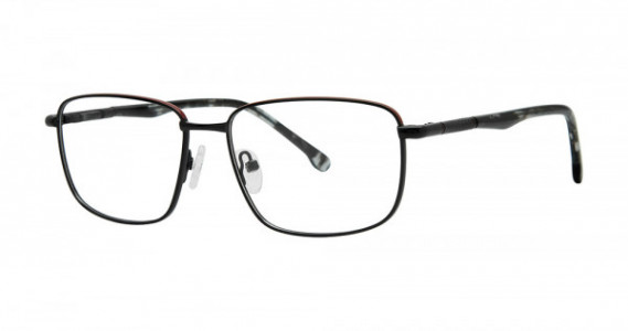 Giovani di Venezia PRIMARY Eyeglasses, Matte Black/Crimson
