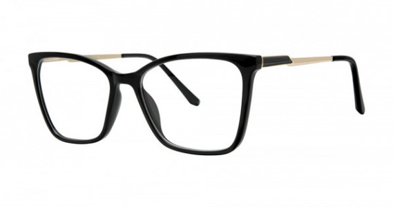 Modern Times ATTENTION Eyeglasses, Black/Gold