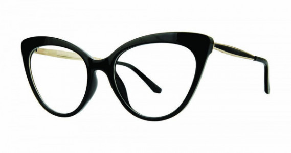 Modern Times CLAUDIA Eyeglasses, Black/Gold