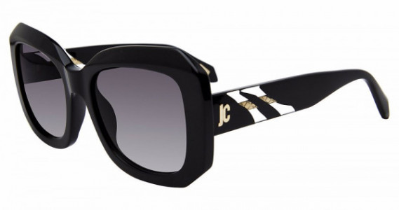 Just Cavalli SJC085V Sunglasses, SHINY BLACK (0700)