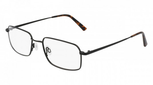 Flexon FLEXON H6074 Eyeglasses, (002) SATIN BLACK