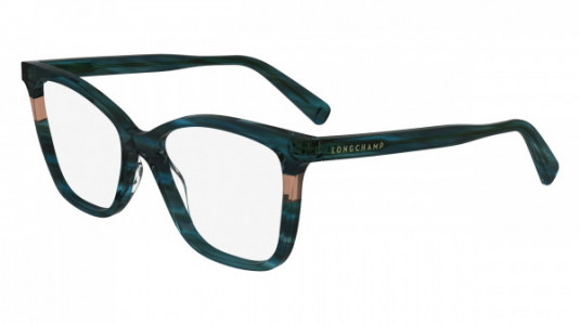 Longchamp LO2741 Eyeglasses, (308) STRIPED GREEN