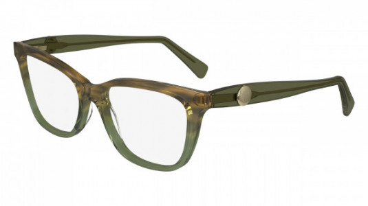 Longchamp LO2744 Eyeglasses, (306) TEXTURED GREEN