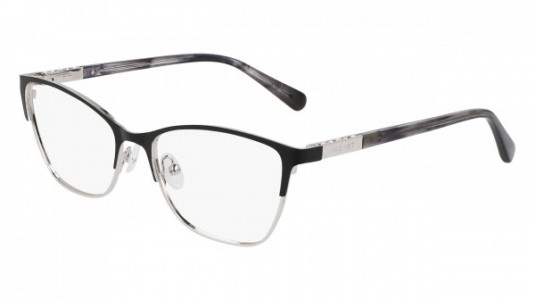 Nine West NW8022 Eyeglasses, (001) BLACK/SILVER