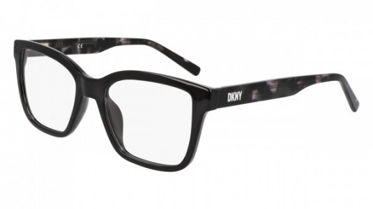 DKNY DK5069 Eyeglasses, (001) BLACK CRYSTAL