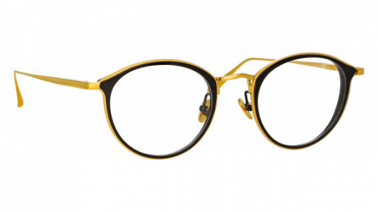 Linda Farrow LFL1224 LUIS Eyeglasses, (001) CLEAR/T-SHELL/LIGHT GOLD