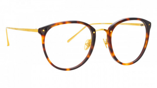 Linda Farrow LFLC251 CALTHORPE Eyeglasses, (092) T-SHELL/YELLOW GOLD